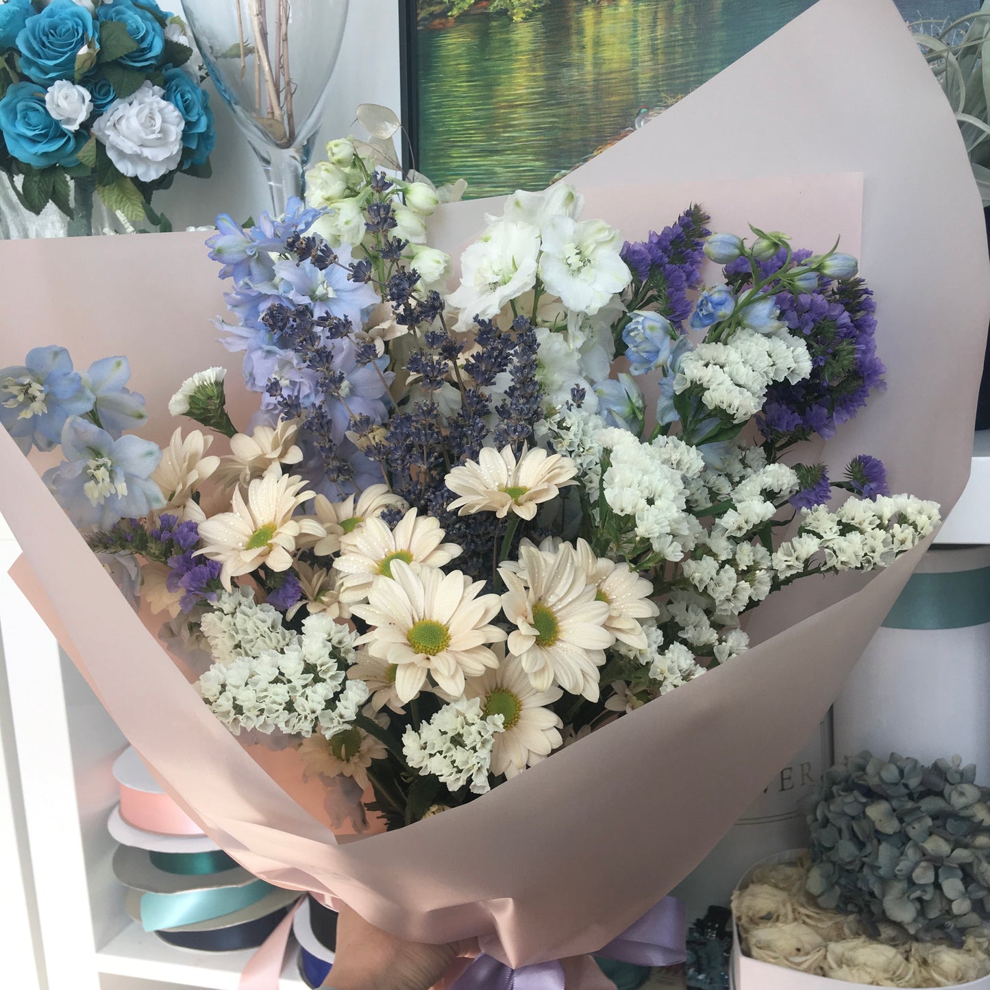 Her favourite bouquet No.5🩵