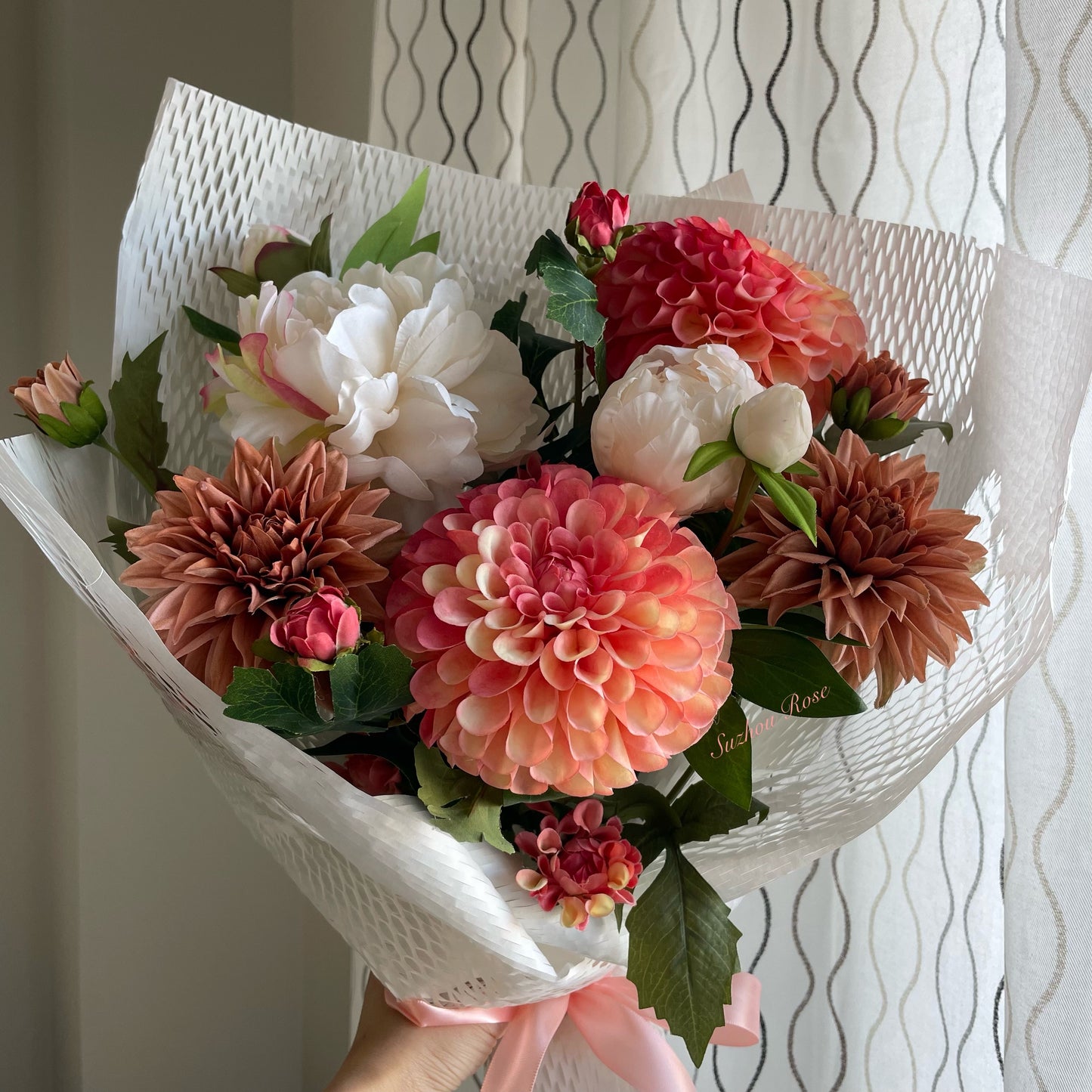 When peony meets Dahlia🤩