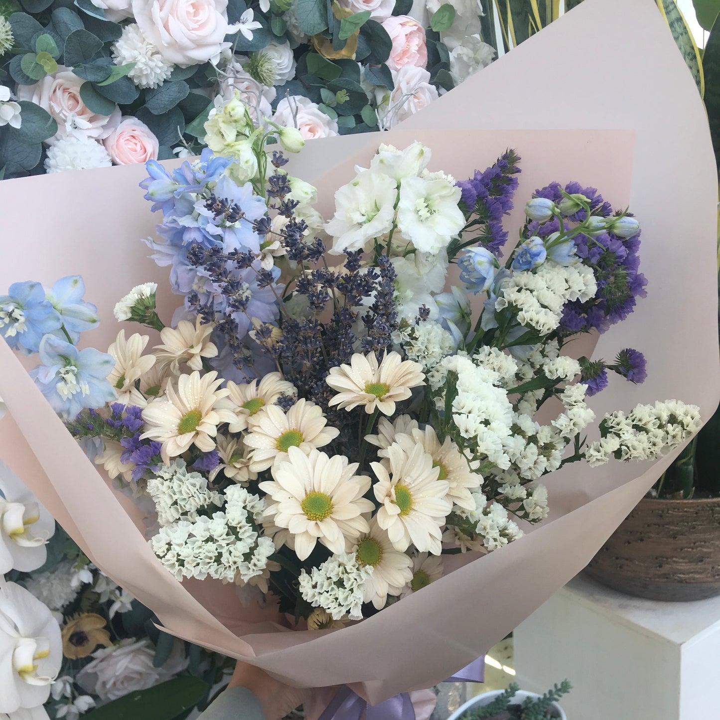 Her favourite bouquet No.5🩵