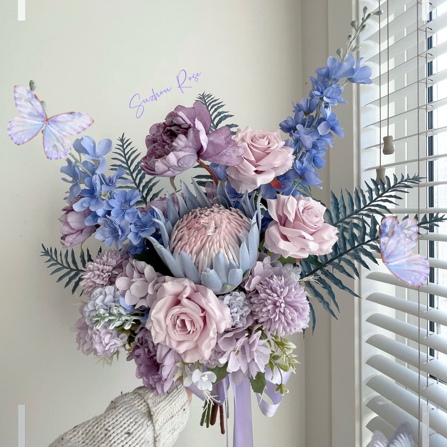 Butterfly bridal bouquet 🦋