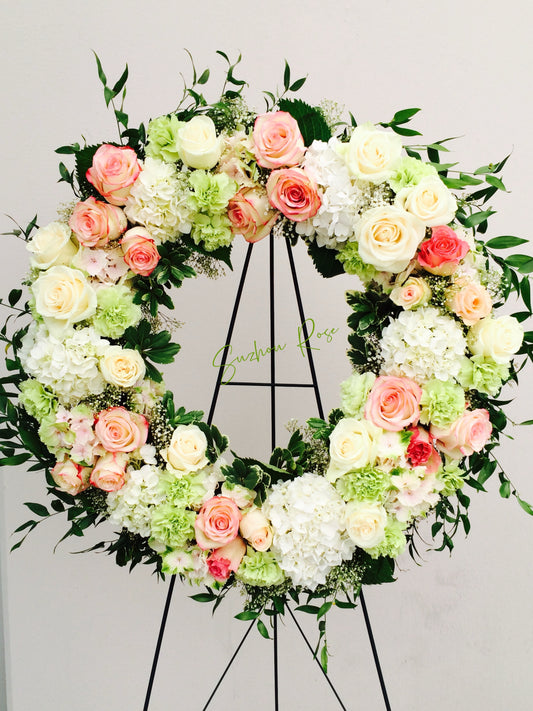 Floral wreath B