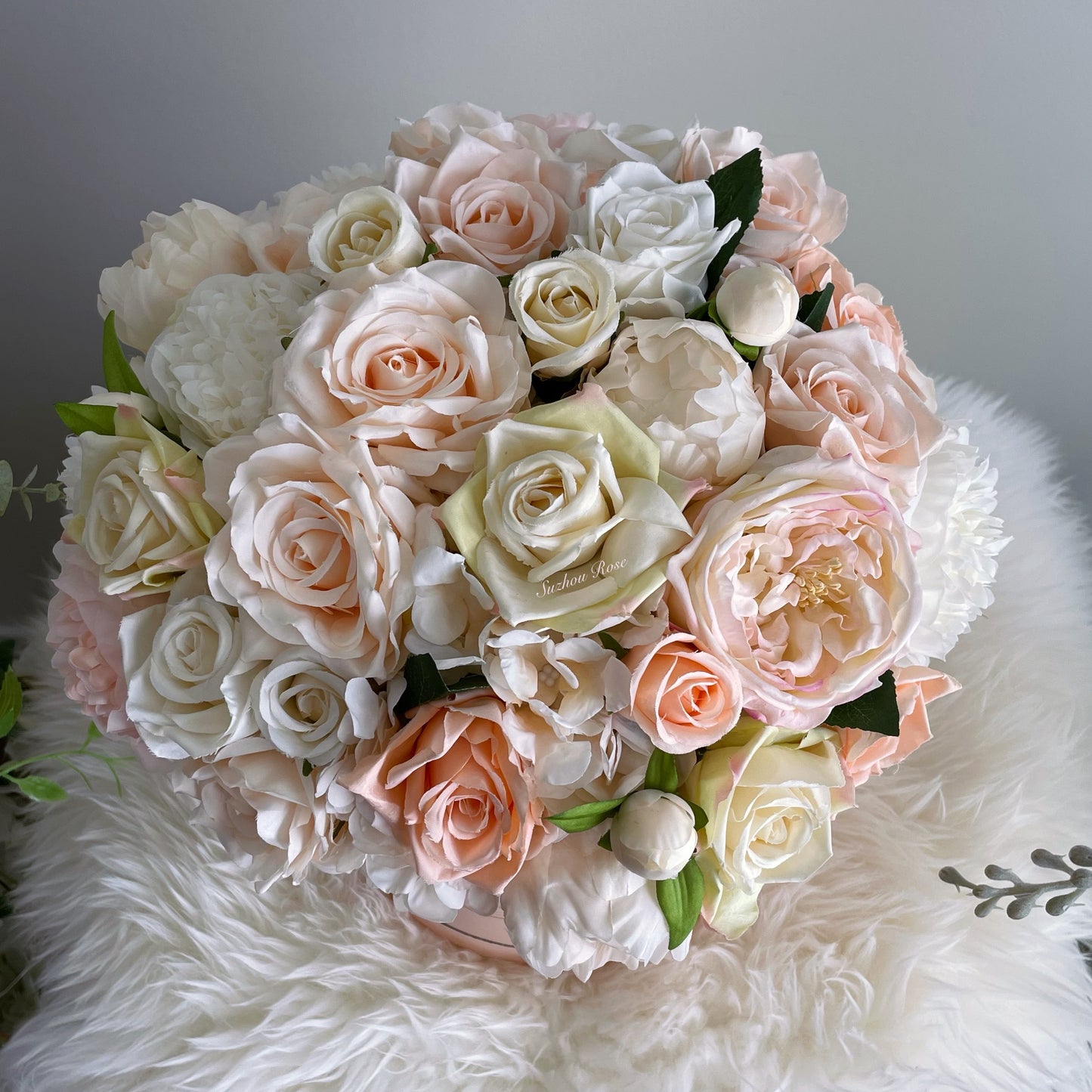 Rose & peony floral box